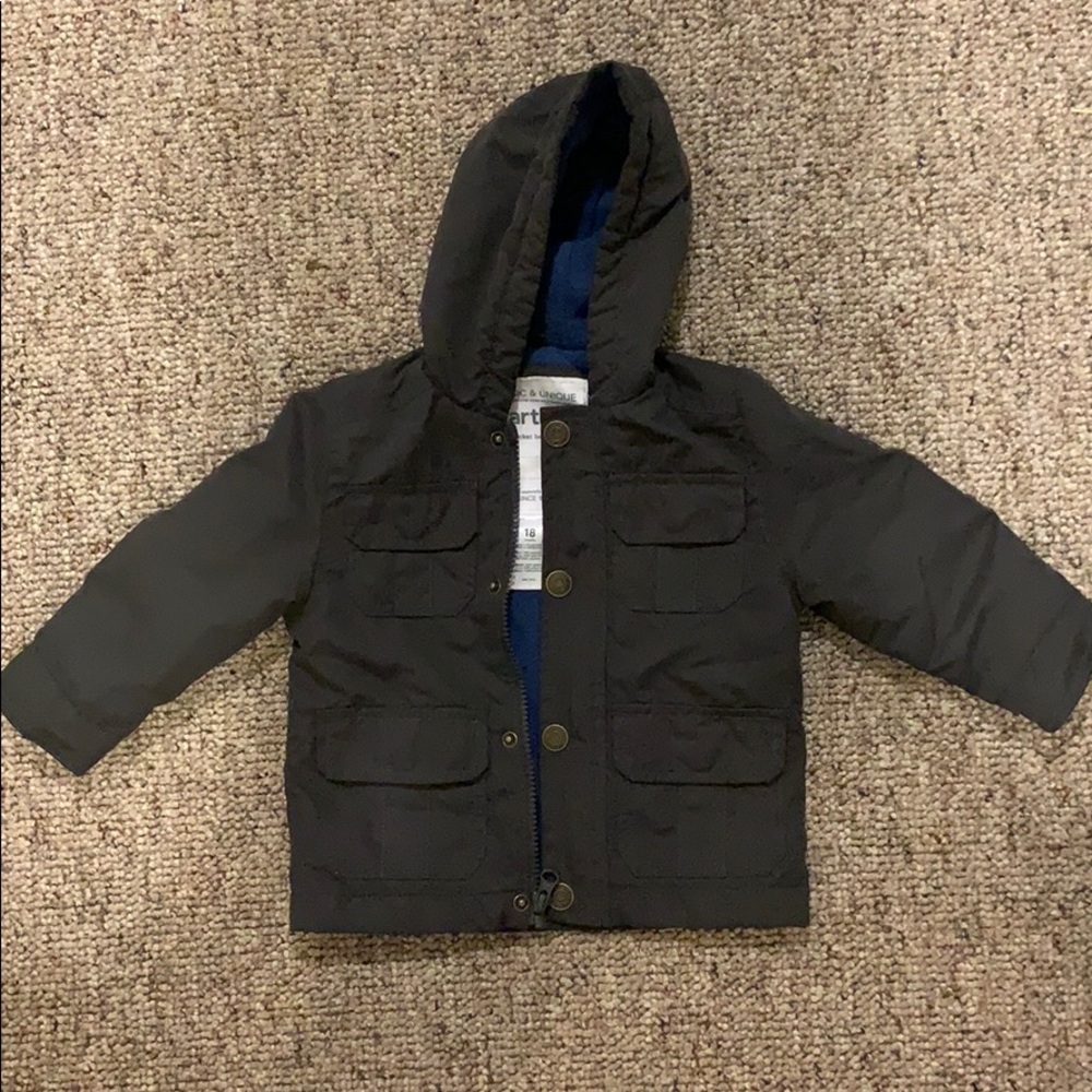 18m boys fleece lined jacket